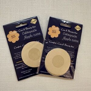 Reusable Nipple Covers - 2 Sets, Each Pack of 5